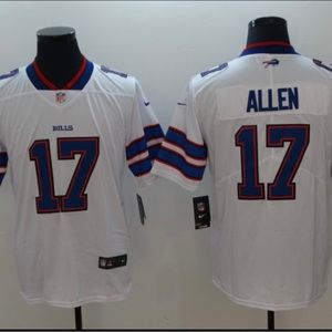 NWT Josh Allen #17 Buffalo Bills Game on-Field Men's Team Jersey White
